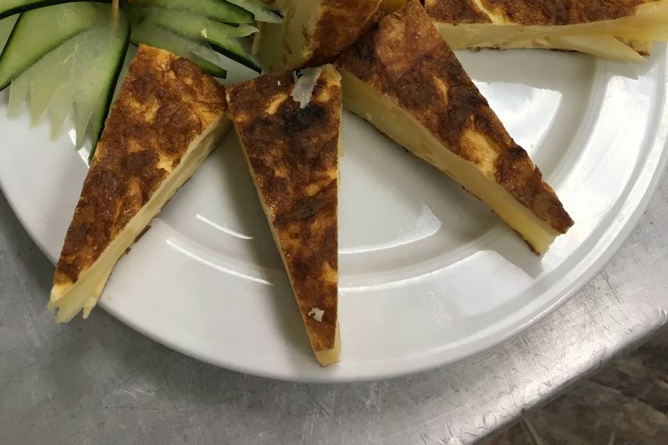 Rica tortilla casera