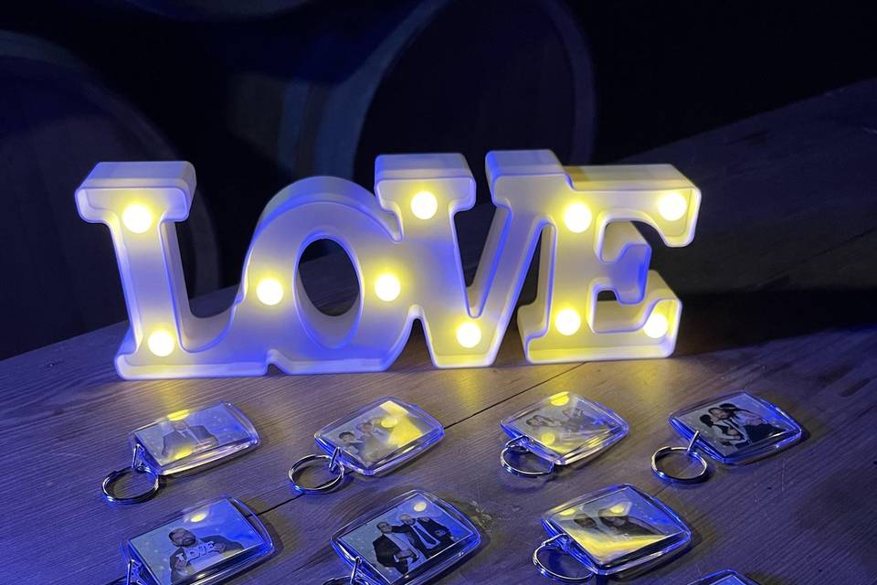 Fotomatón de llaveros