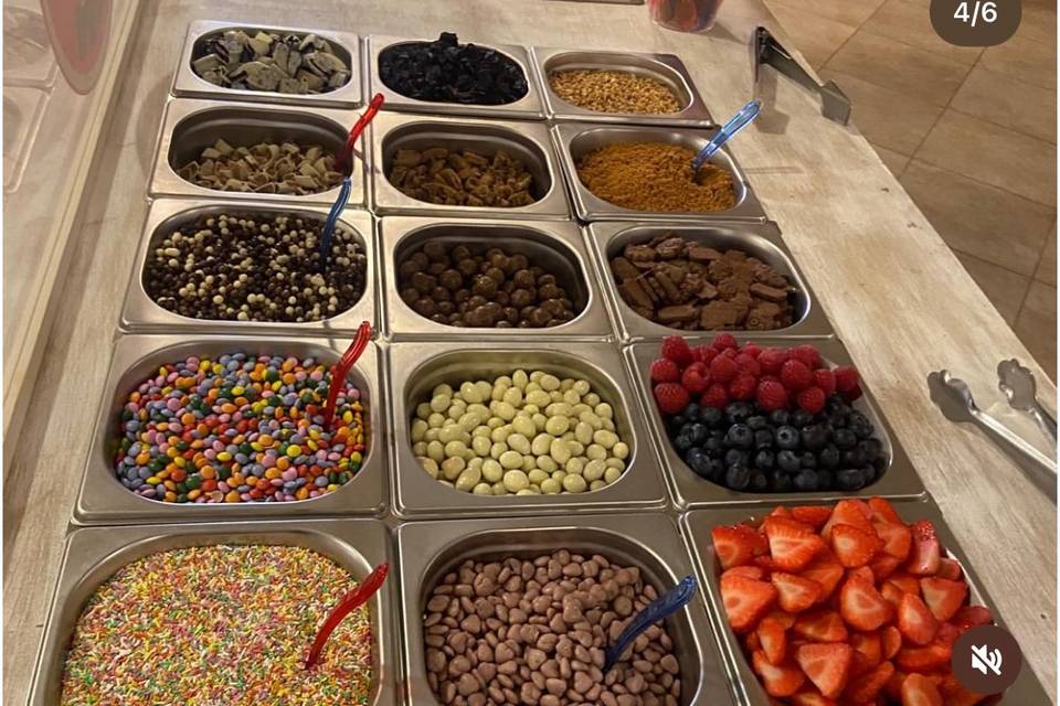 Infinidad de topping