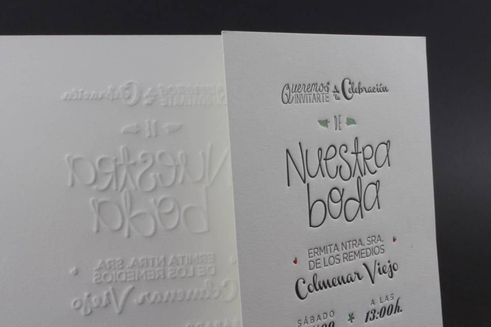 Invitaciones de boda