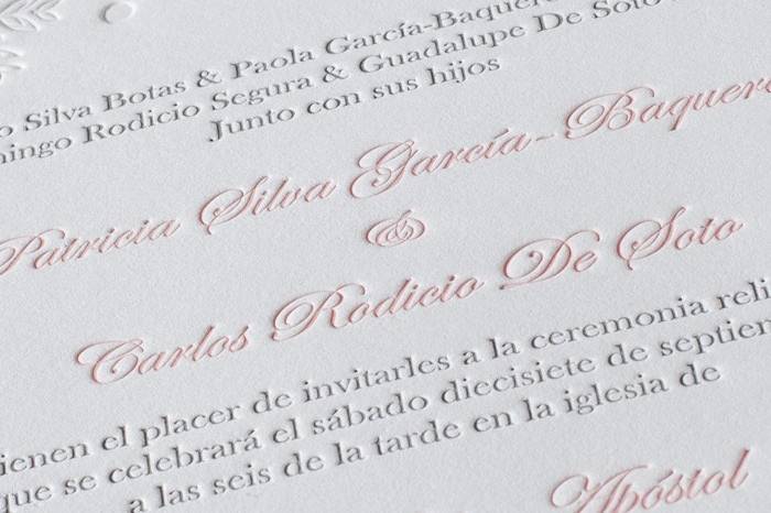 Detalle invitación