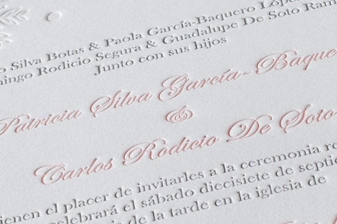 Invitaciones de boda