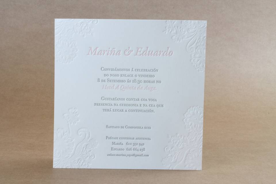 Invitaciones de boda