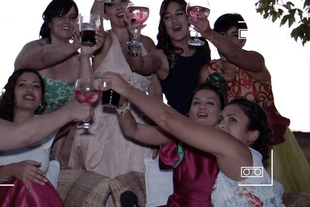 Brindis por los novios