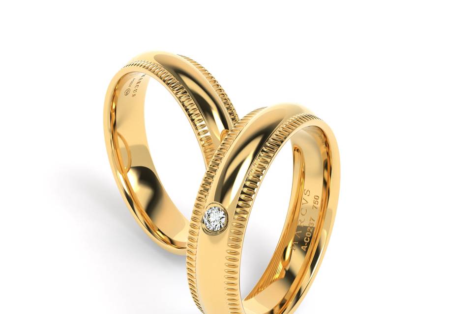 ALIANZAS DE BODA DE 18K