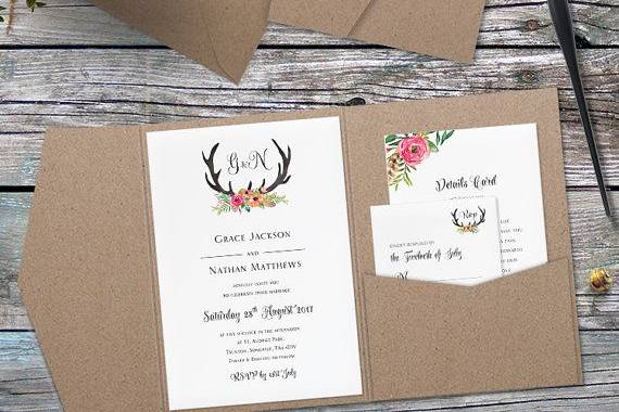 Invitaciones DIY