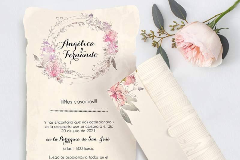 Invitación de boda