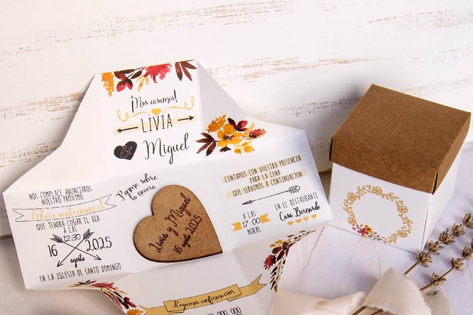 Invitación de boda