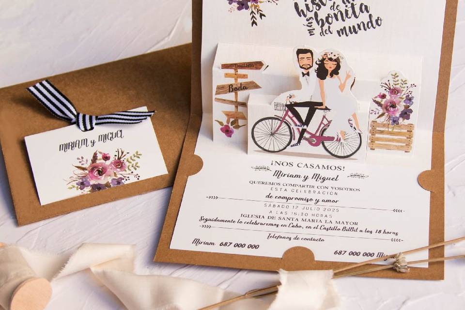 Invitación de boda