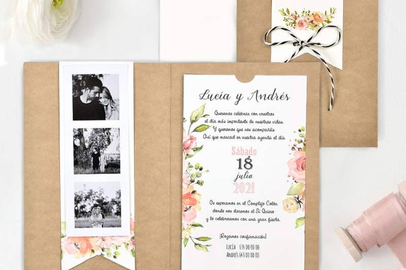 Invitación de boda