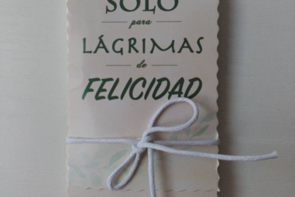 Lágrimas de felicidad