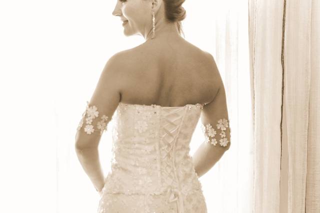 Posado de la novia