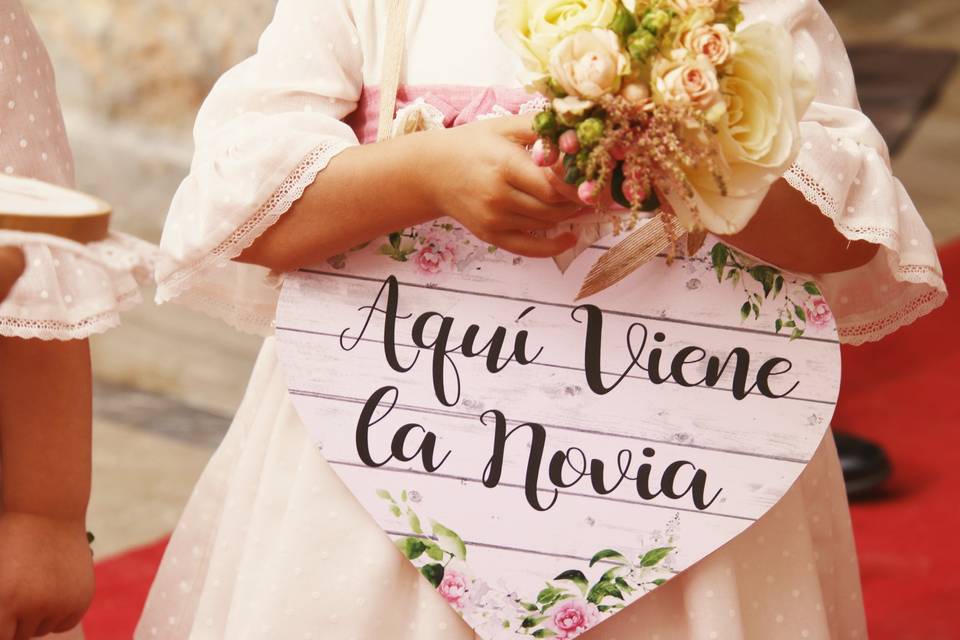 Aquí viene la novia...