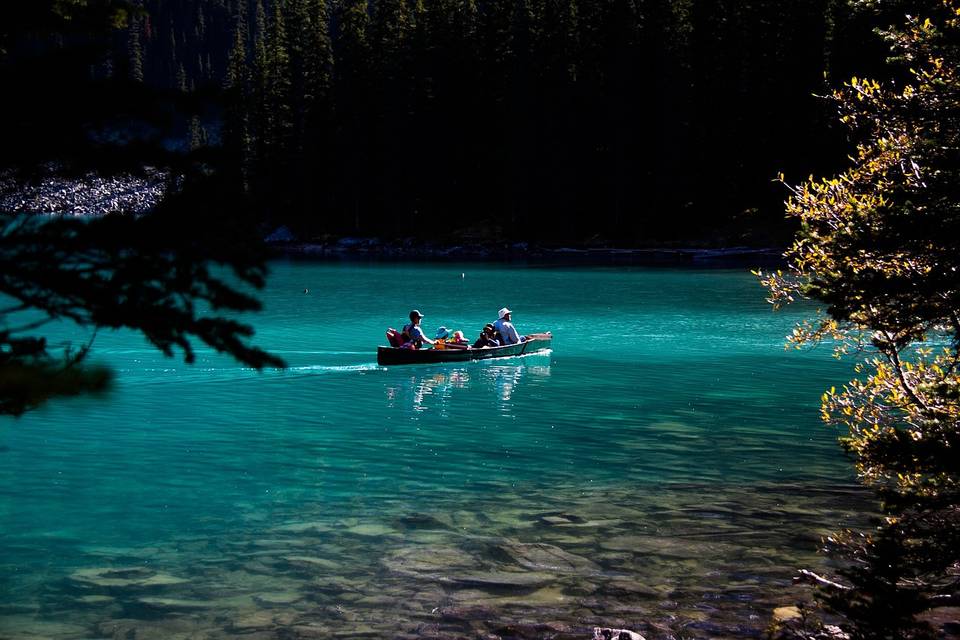 Lago Moraine, Canadá