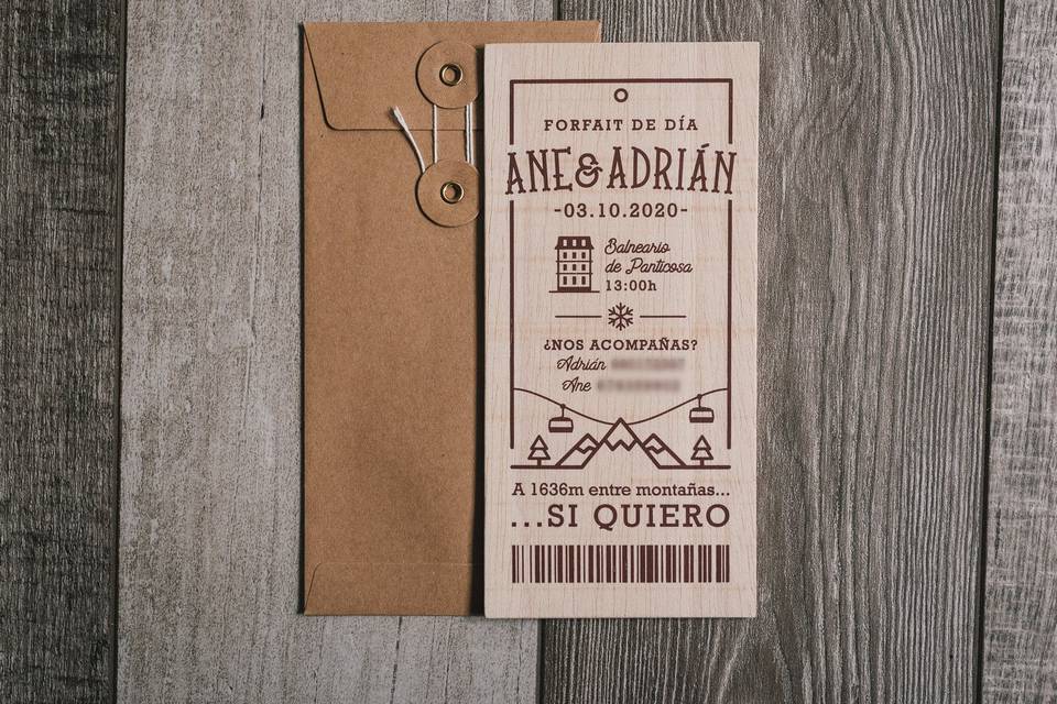 Invitación personalizada