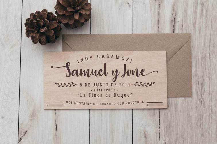 Invitación personalizada