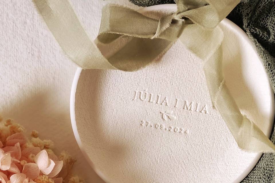 Estampado en blanco