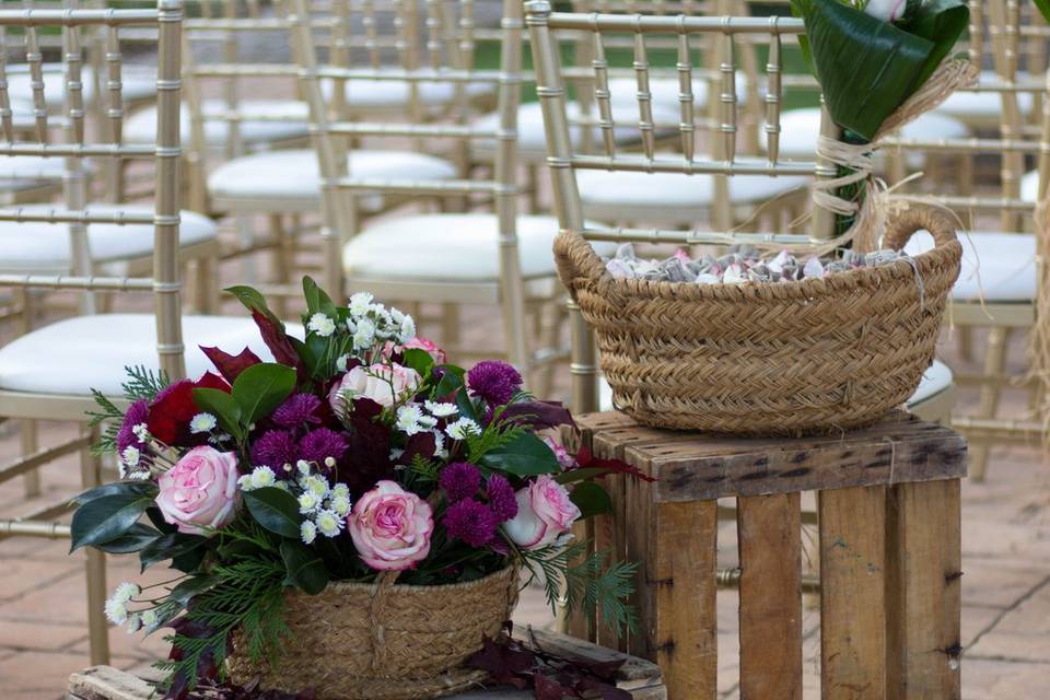 Ceremonia al aire libre