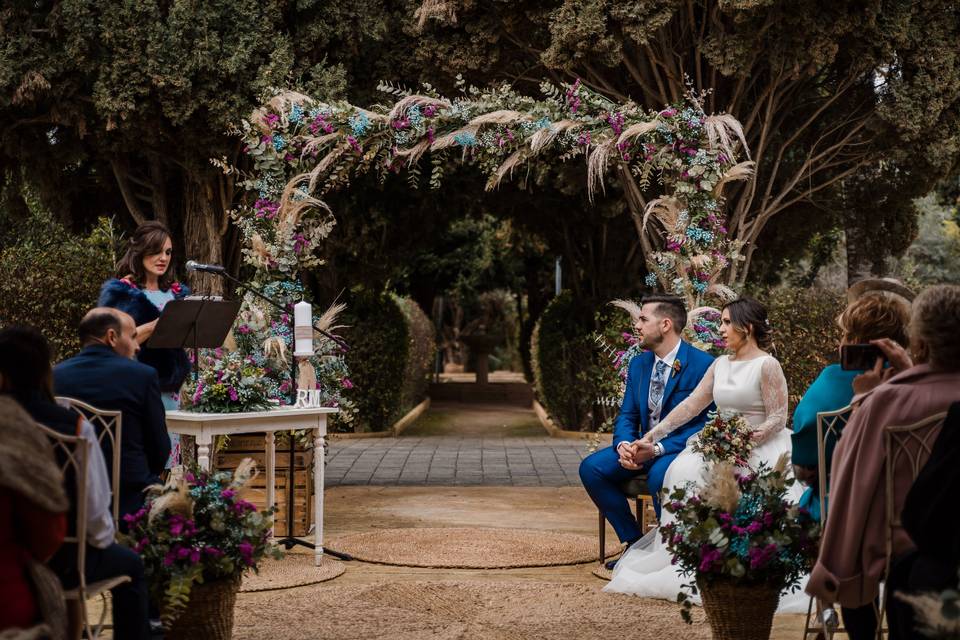 Ceremonia al aire libre