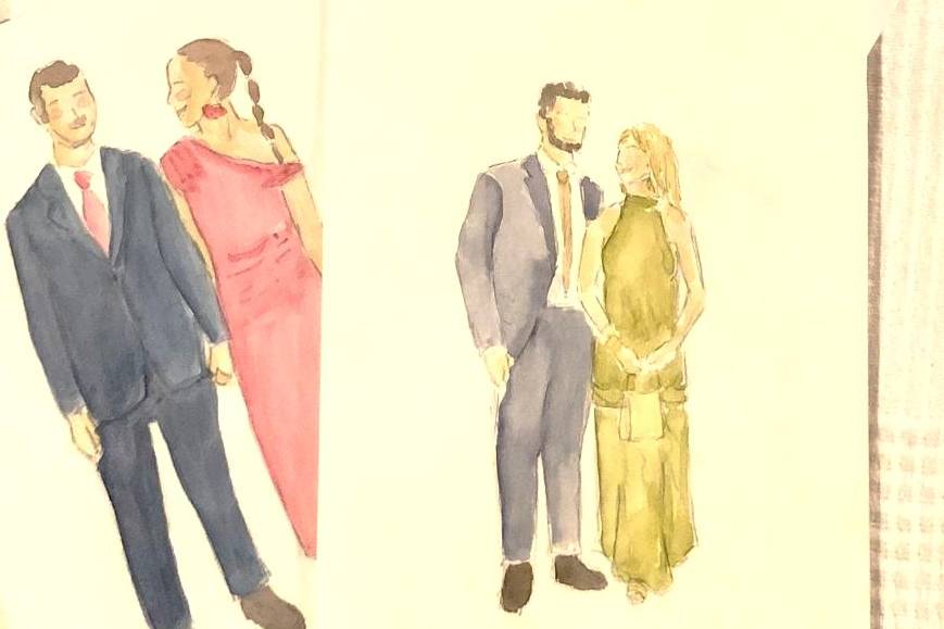 Conjunto retratos