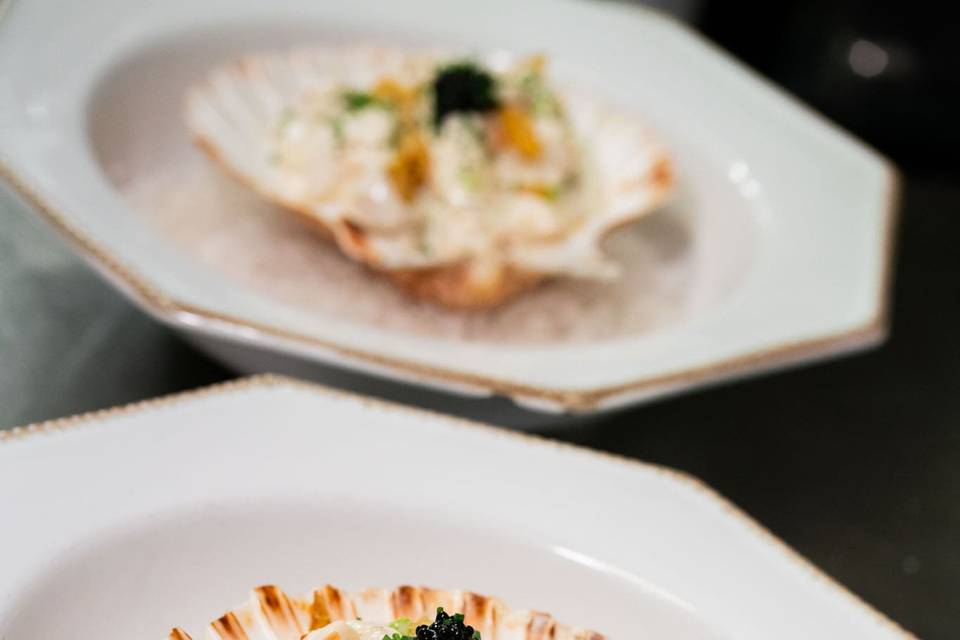 Ceviche de lubina