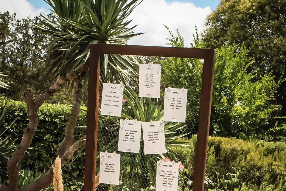 Seating plan