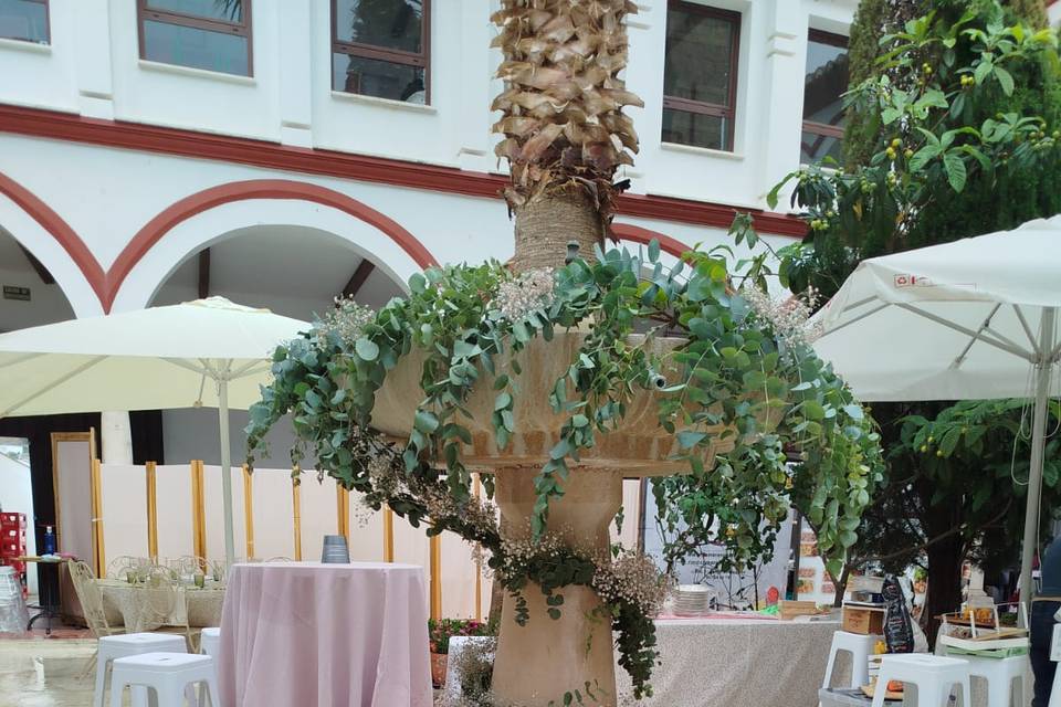 Decoración fuente