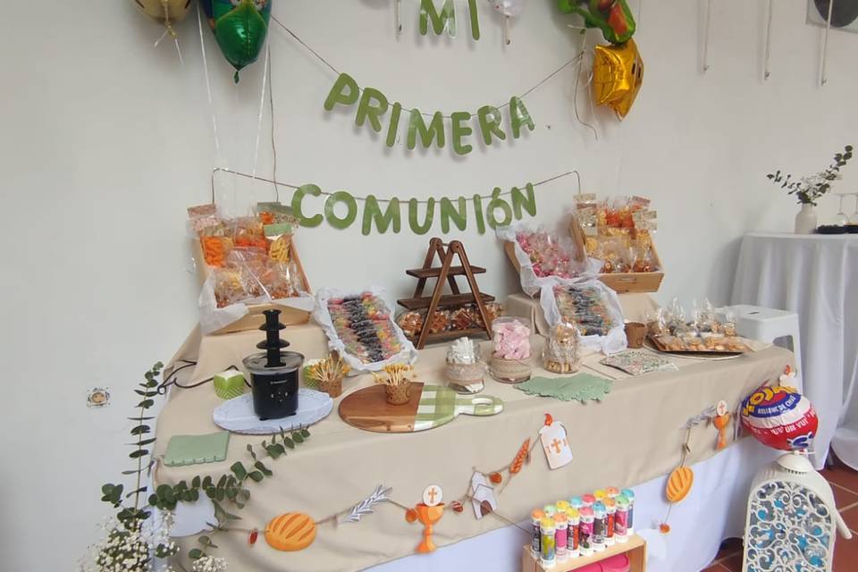 Mesa dulce comuniones