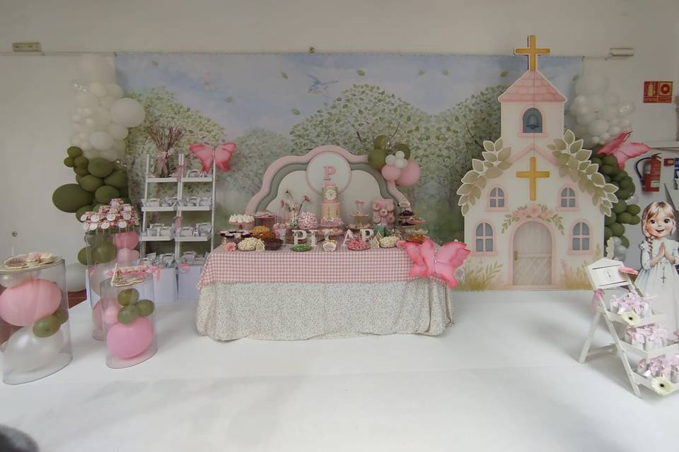 Mesa Dulce comunión Pilar