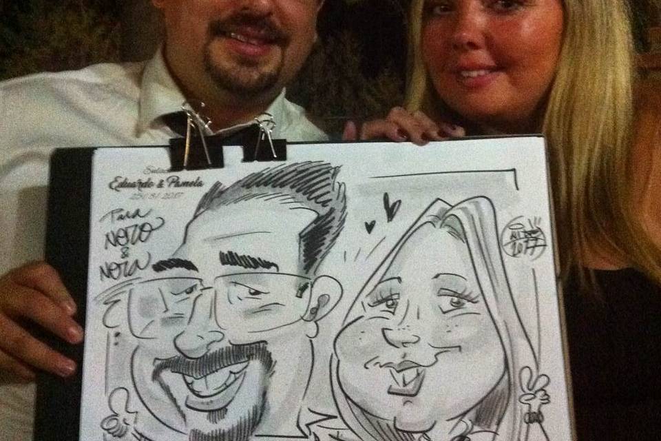 Caricaturas para eventos