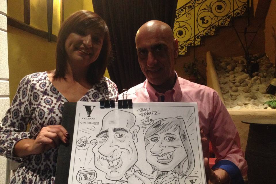 Caricaturas para eventos