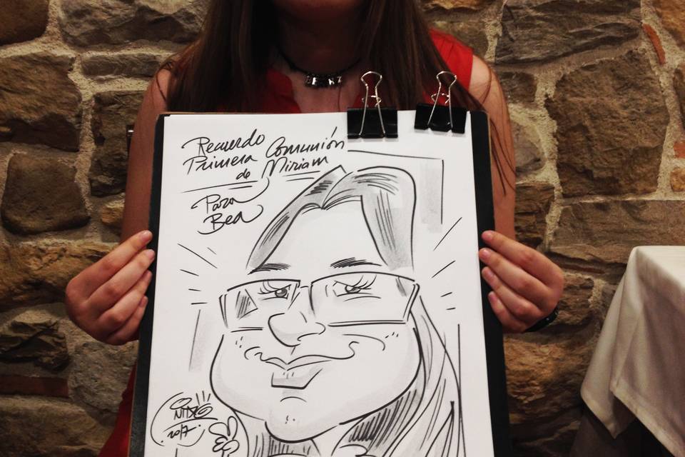 Caricaturas para eventos