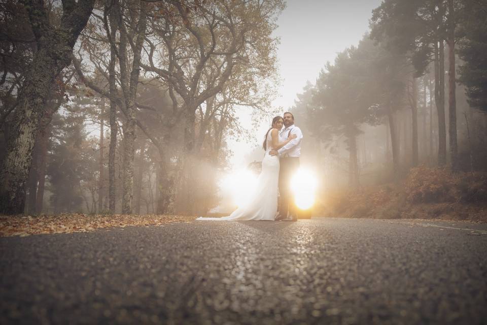 Postboda niebla