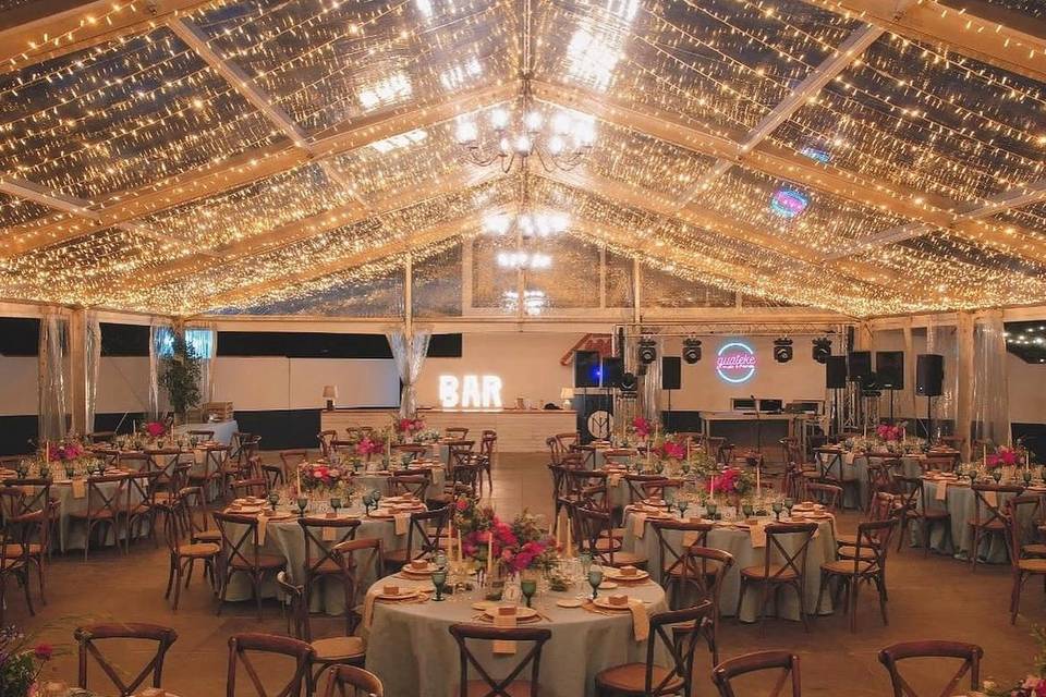 TECHO MICROLED EN CARPA
