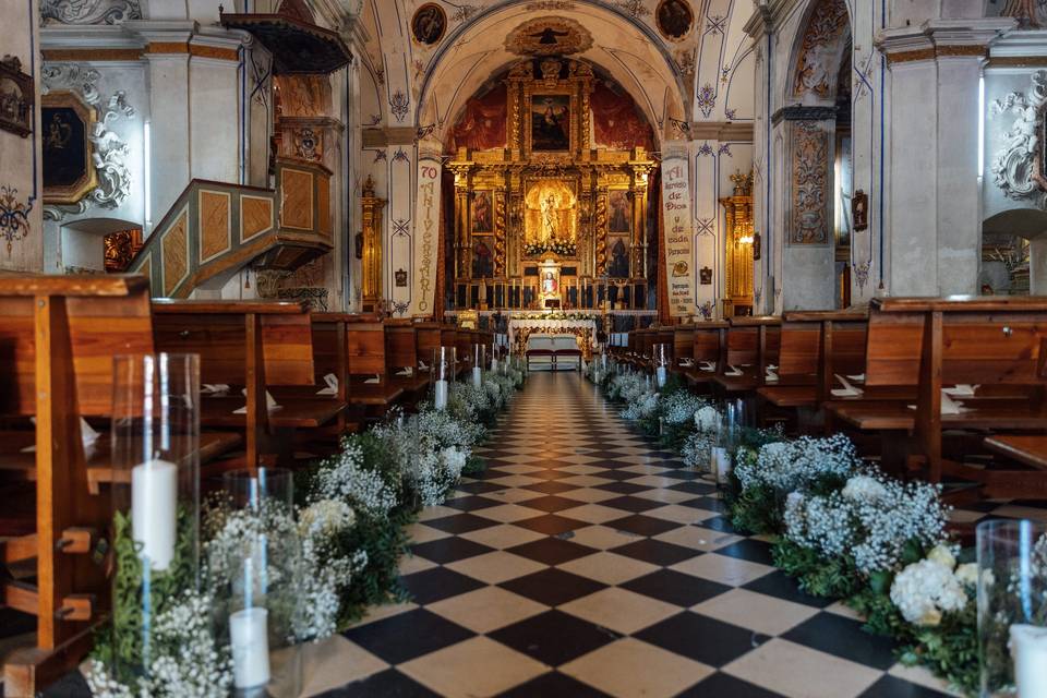 Decoración de iglesia