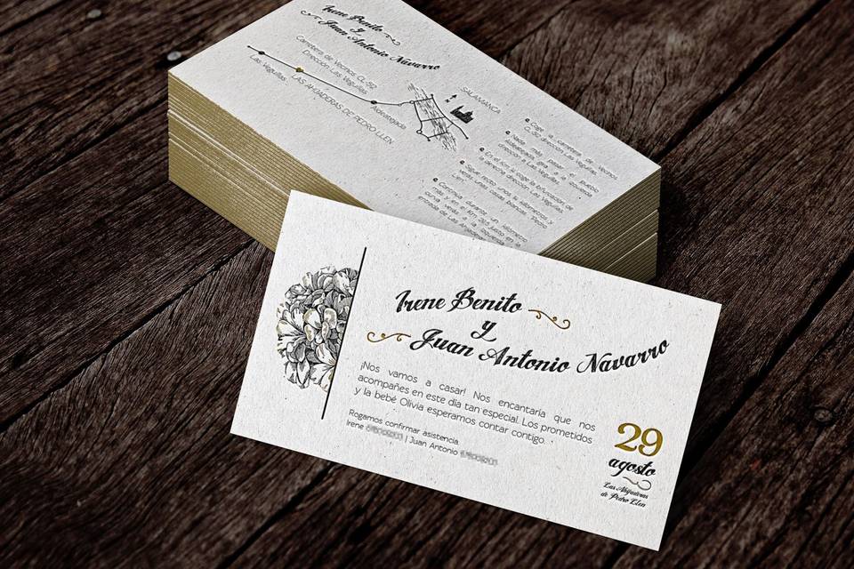 Diseño de invitación