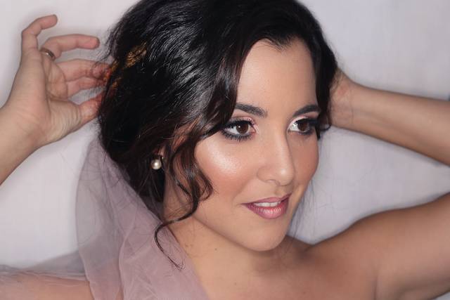 Maquillaje de novia con aerógrafo