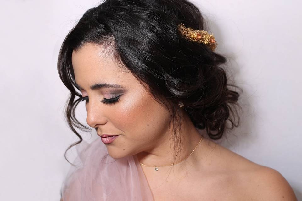 Maquillaje de novia con aerógrafo