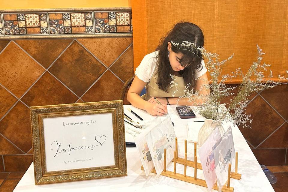 Liiora durante un evento