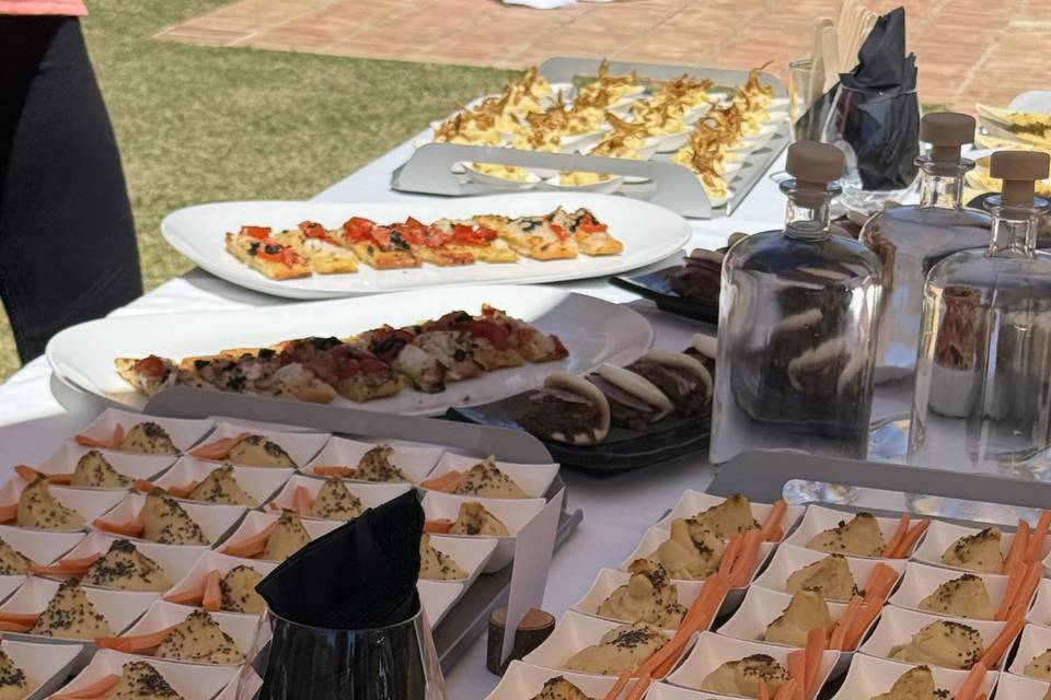 Comida cóctel