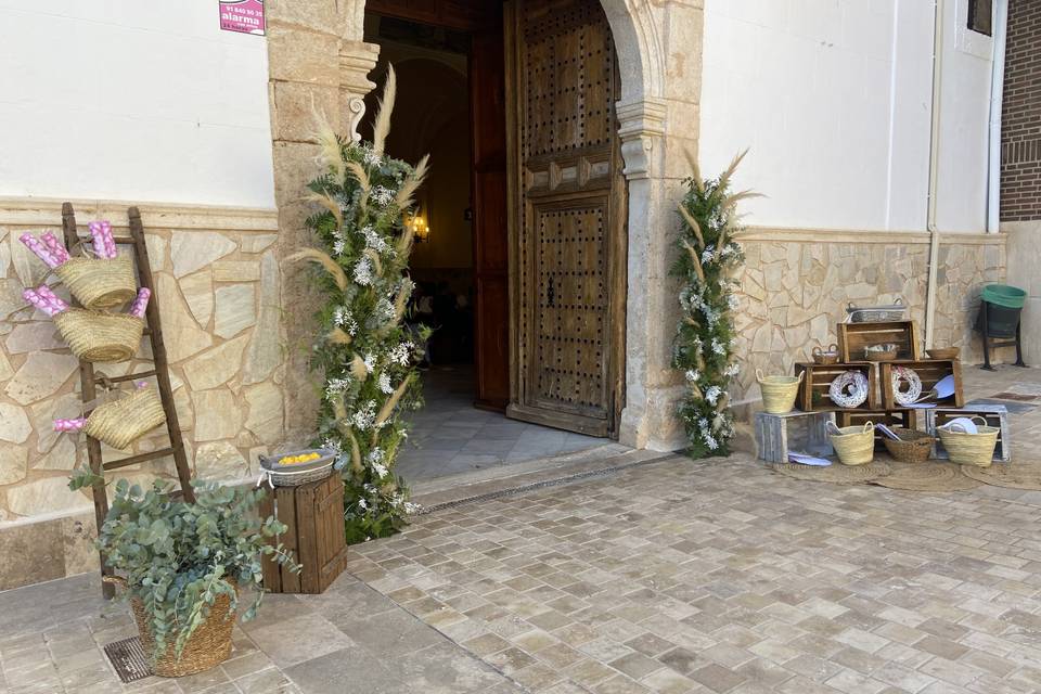 Entrada de iglesia