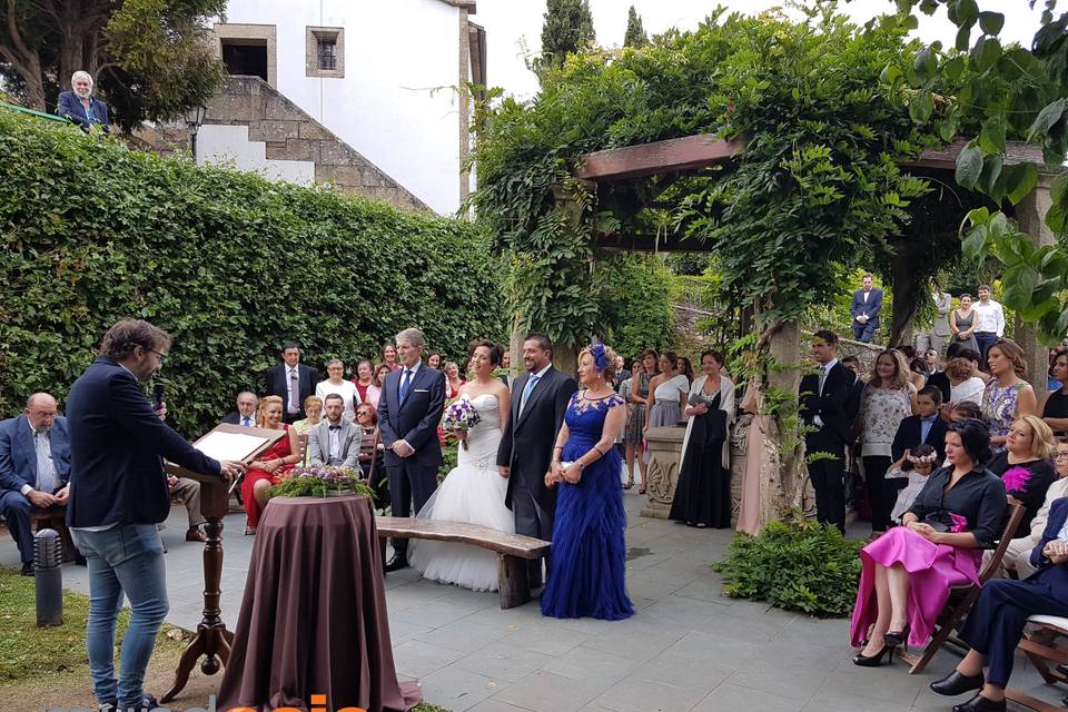 Ceremonia civil pazo do río