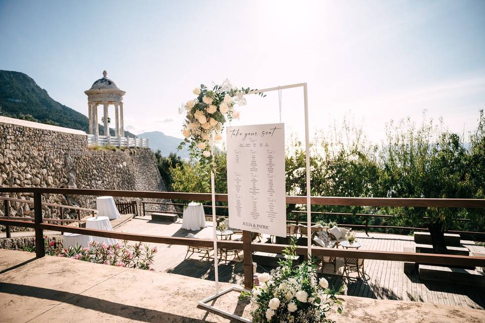 Decoración altar