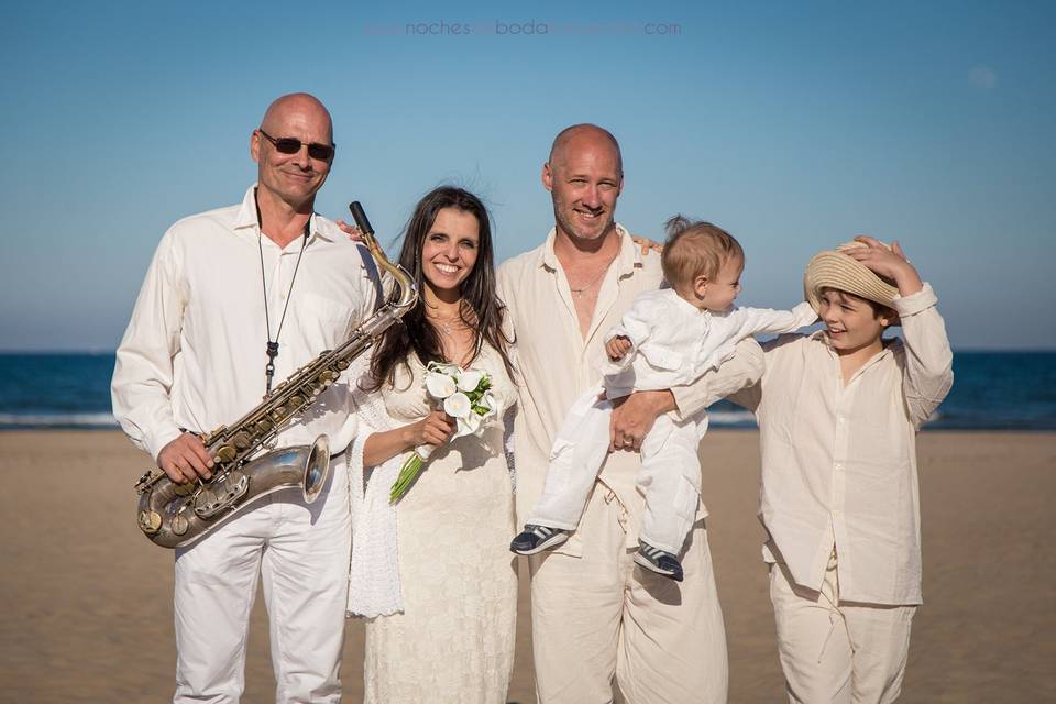 Una boda en la playa