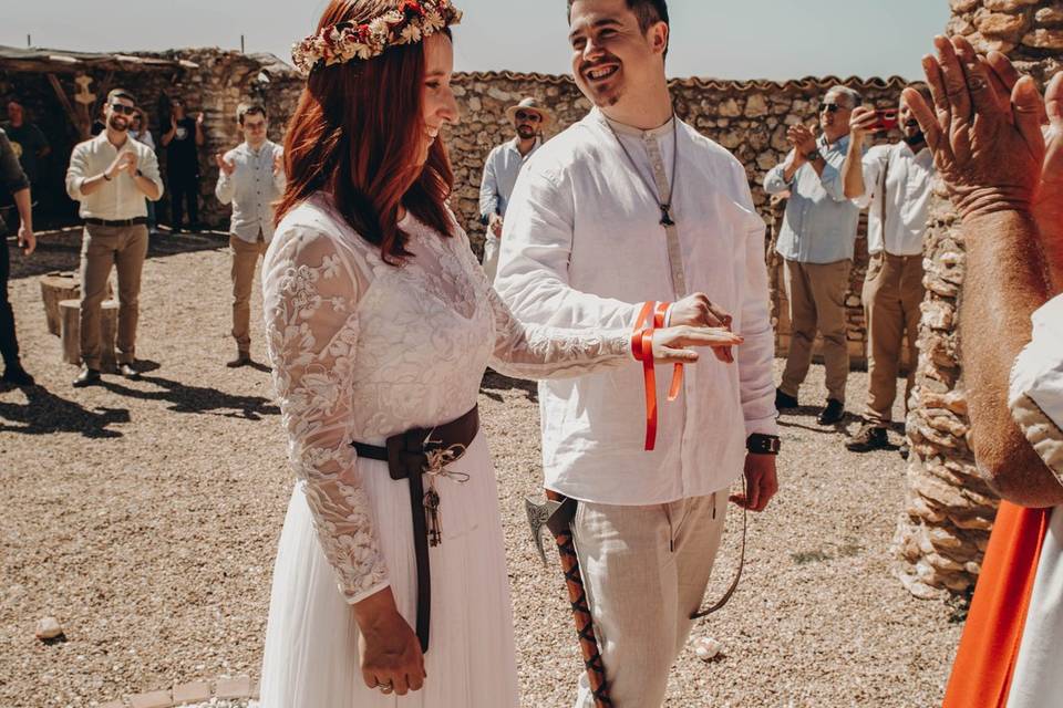 Boda vikinga rito ásatrú