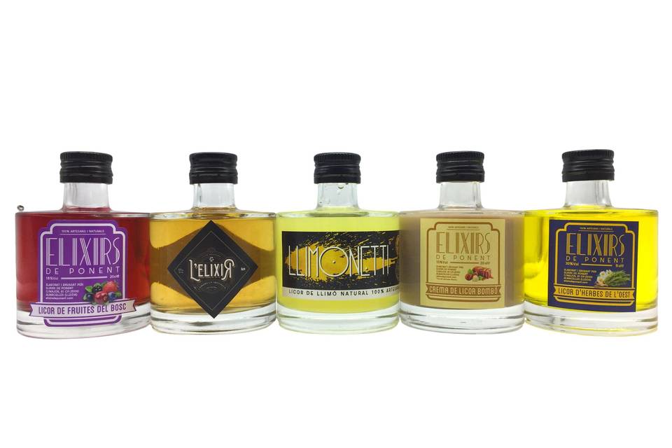 Licores Elixirs de Ponent
