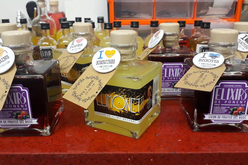 Licores Elixirs de Ponent