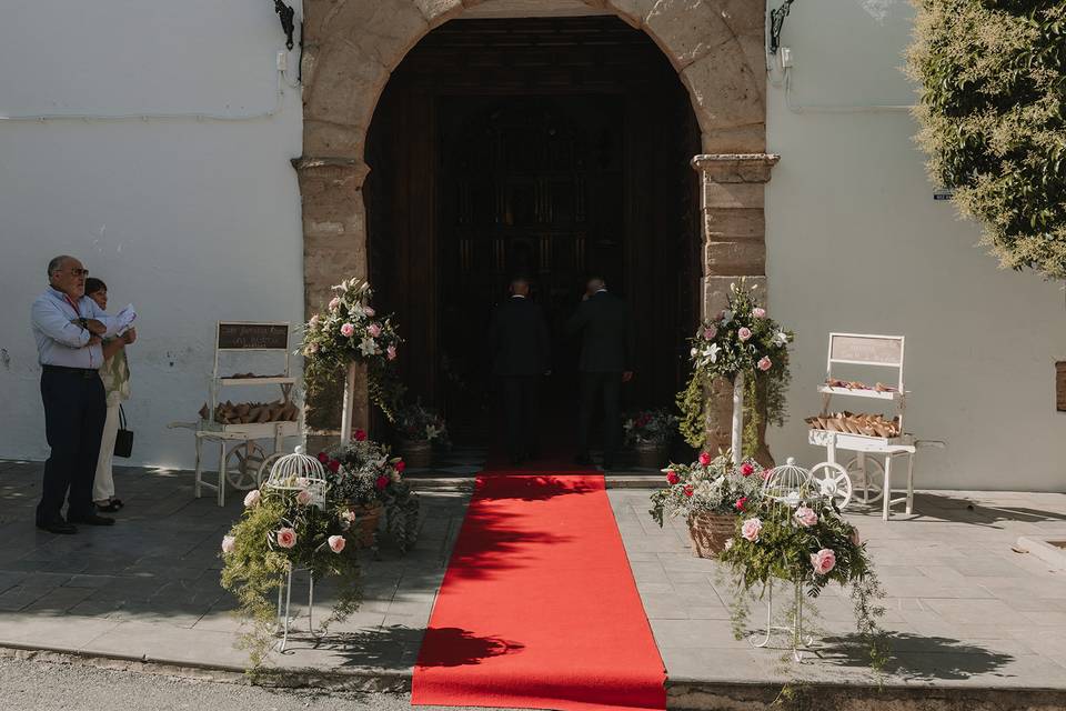 Entrada iglesia