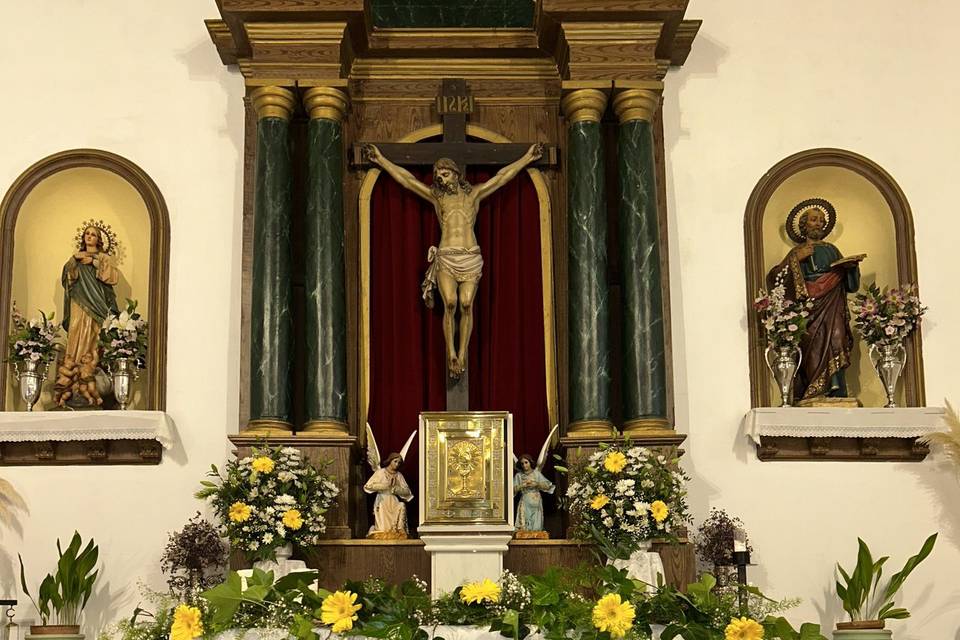 Centros tonos amarillos
