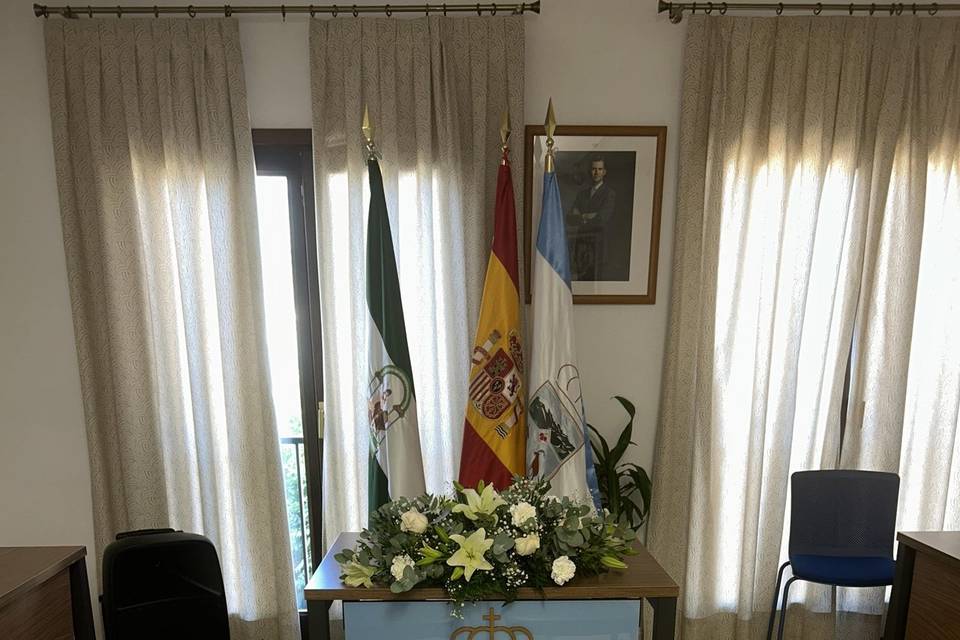 Ceremonia civil, ayuntamiento